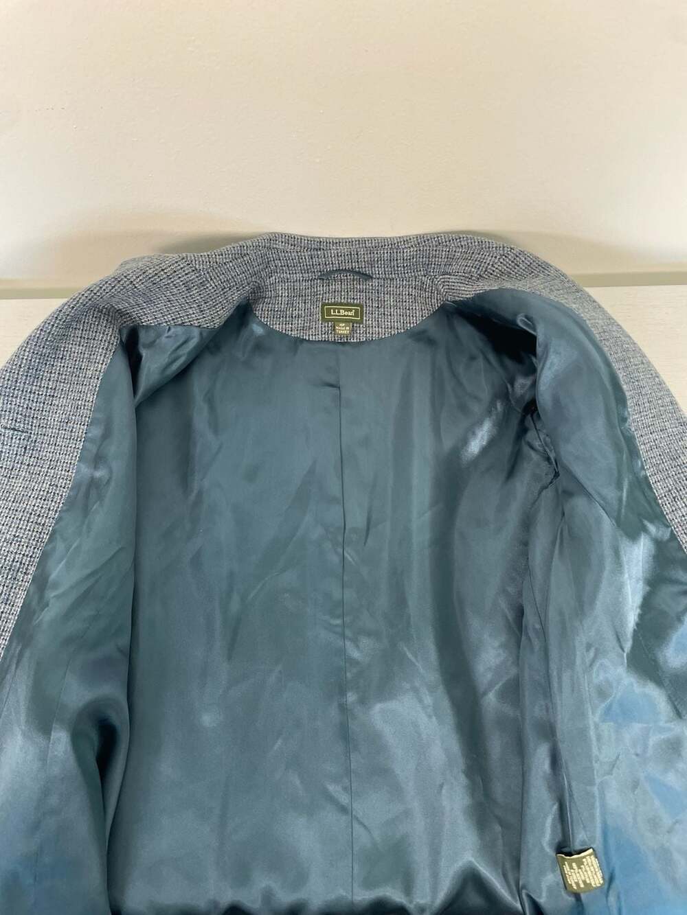 Vintage L L Bean Preppy Wool Suit Jacket 10 P Fully Lined - Picture 6 of 7